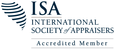 International Society of Appraisers (ISA) logo.